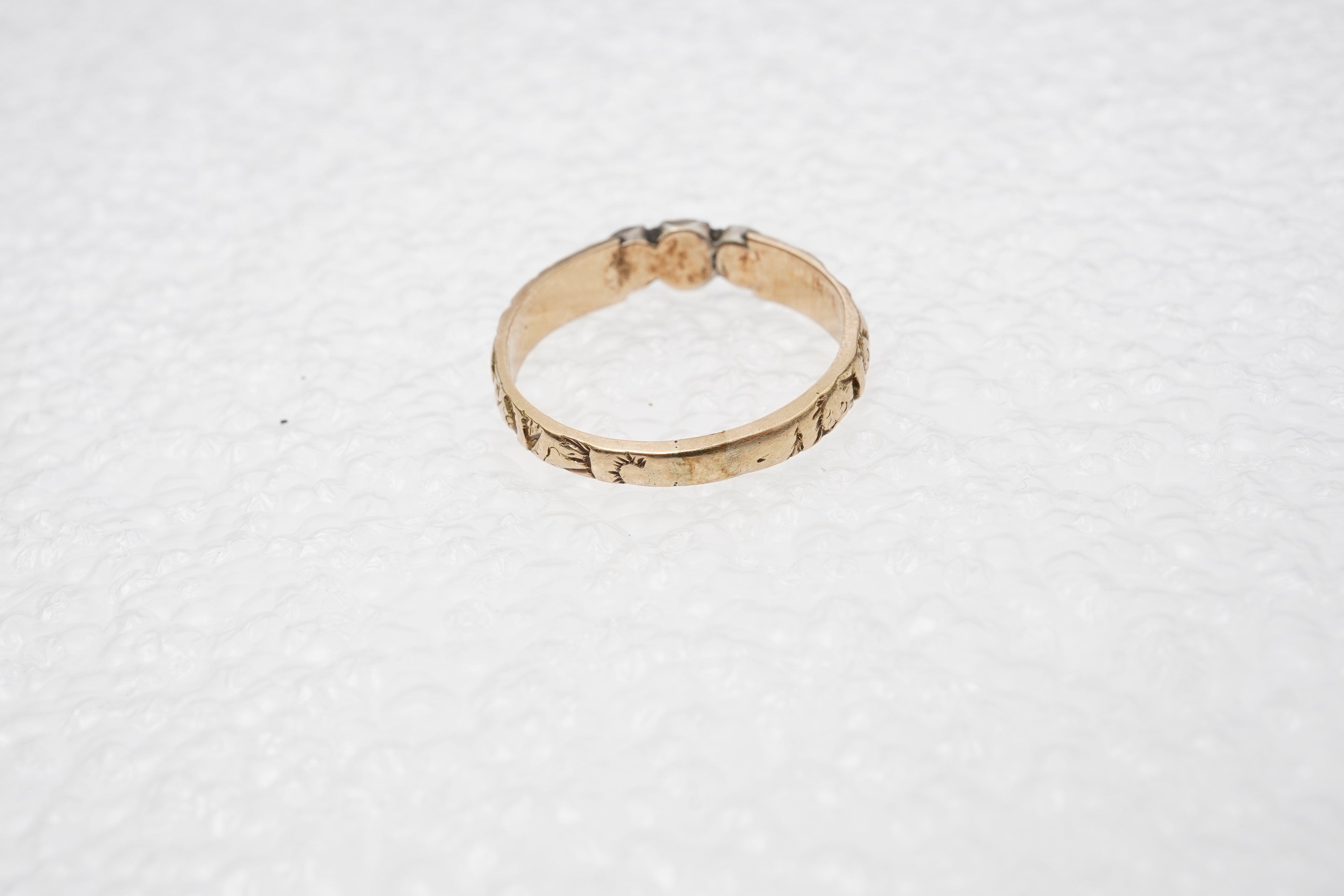 A diamond ring, mid 19th century